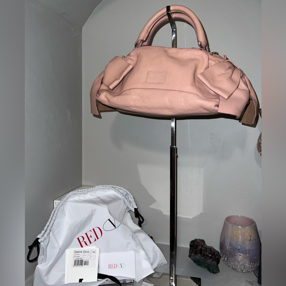Like new RedValentino bow accent handbag